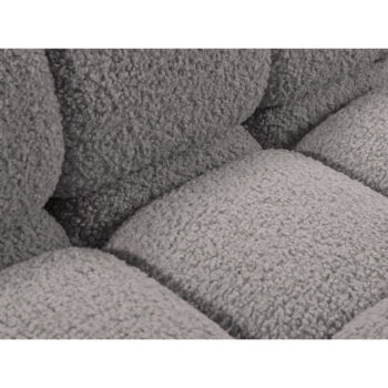 Svetlosivá modulárna pohovka z textílie bouclé 188 cm Bellis – Micadoni Home - Image 2