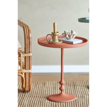 Kovový okrúhly odkladací stolík ø 37 cm Anjou – Bloomingville - Image 3