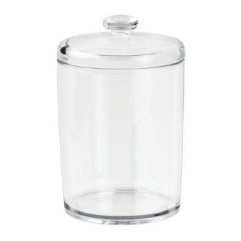 Transparentná úložná dóza iDesign Canister, ⌀ 7,4 cm - Image 3