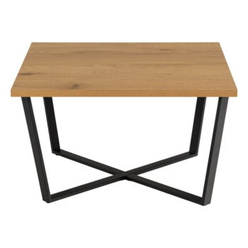 Konferenčný stôl v dekore divokého duba Actona Amble, 75 x 75 cm - Image 2
