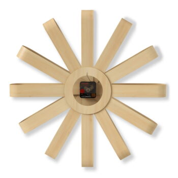Nástenné hodiny ø 51 cm Ribbonwood – Umbra – Obrázok 8