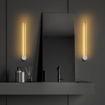 Biele LED nástenné svietidlo ø 7 cm Sword – Opviq lights - Image 6