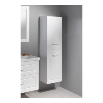 Biela kúpeľňová skrinka 40x150 cm Favolo – Sapho - Image 2