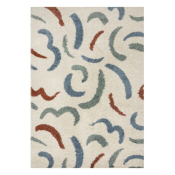 Krémovobiely koberec 120x170 cm Squiggle – Flair Rugs