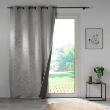 Svetlosivý zatemňovací záves zo žakáru 140x260 cm Lunella – douceur d'intérieur - Image 3