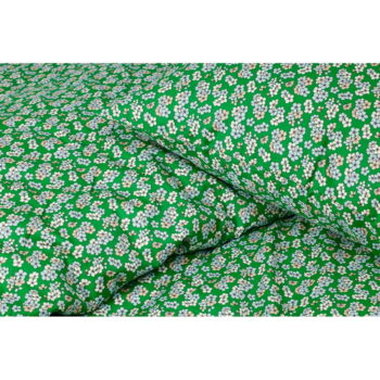 Predĺžené zelené obliečky na dvojlôžko z bavlneného saténu 200x220 cm Pleasantly - JUNA - Image 7