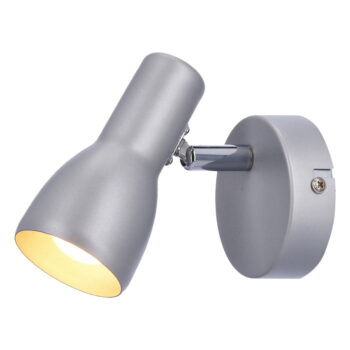 Nástenné svietidlo v matne striebornej farbe Picardo – Candellux Lighting - Image 9