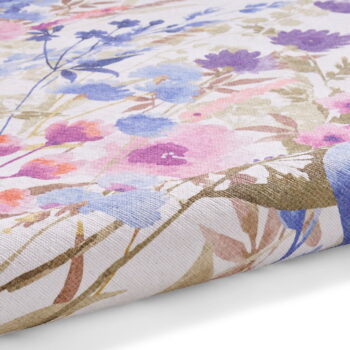 Fialový prateľný koberec 152x230 cm Country Floral – Catherine Lansfield - Image 5