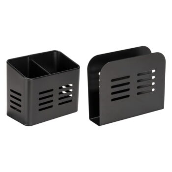 Kovové stojany na príbory a obrúsky v súprave 2 ks Black Outdoor Kitchen Baco – Wenko – Obrázok 4