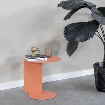 Kovový okrúhly odkladací stolík ø 40 cm Salsa – Spinder Design - Image 2
