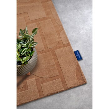 Hnedý ručne tkaný vlnený behúň 80x250 cm Alexis – Villeroy&Boch - Image 3