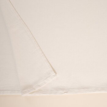 Biela bavlnená prikrývka na dvojlôžko 160x220 cm Hasir - Mijolnir - Image 4