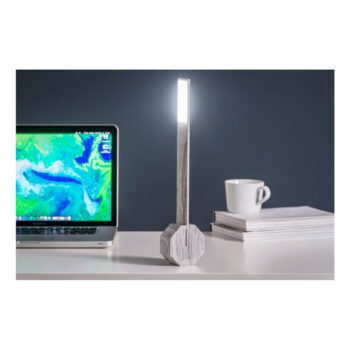 Sivá LED stolová lampa (výška  38 cm) Octagon One – Gingko - Image 3
