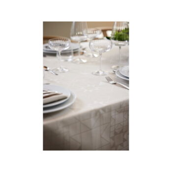 Damaškový obrus ø 160 cm Star Damask – Södahl - Image 6