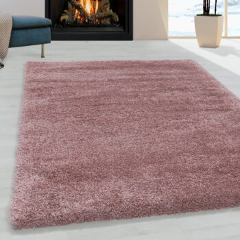 Ružový koberec 60x110 cm Fluffy – Ayyildiz Carpets - Image 2