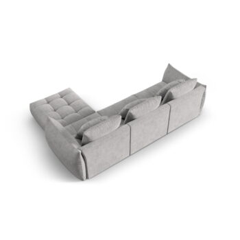 Svetlosivá rohová pohovka (variabilný roh) Bloom – Micadoni Home – Obrázok 4