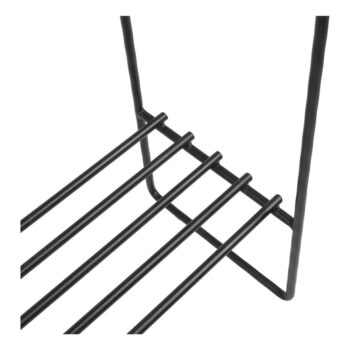 Konzolový stolík v čierno-prírodnej farbe s doskou z dubového dreva 29x57 cm Clint – Spinder Design - Image 7