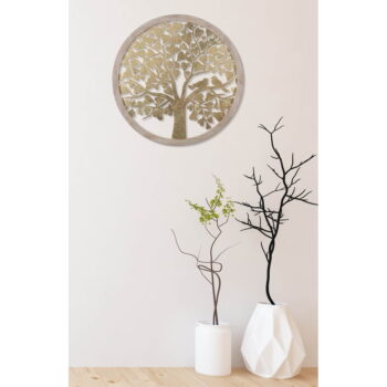 Kovová nástenná dekorácia Gold Tree – Mauro Ferretti - Image 2