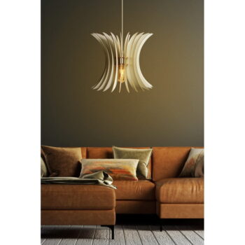 Biele závesné svietidlo ø 35 cm – Opviq lights - Image 2