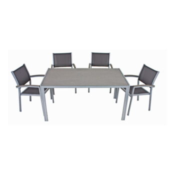 Záhradný jedálenský stôl 90x150 cm Grace – Garden Pleasure – Obrázok 7