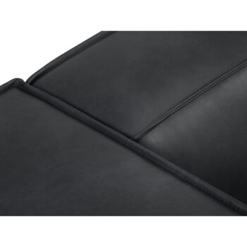 Tmavomodrá kožená rohová pohovka (ľavý roh) Madame – Windsor & Co Sofas - Image 6