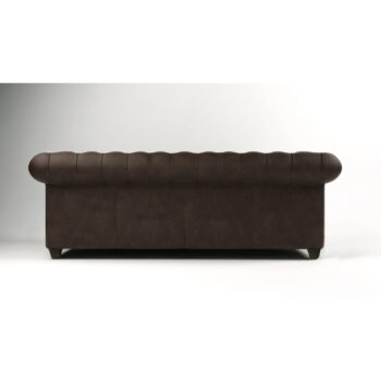 Tmavohnedá zamatová pohovka 230 cm Cambridge - Ropez - Image 3