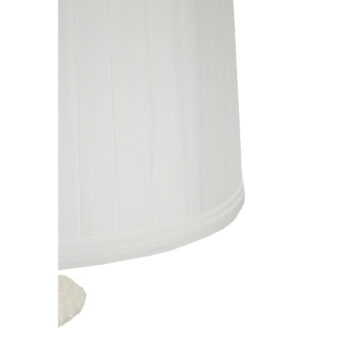 Biela stolová lampa s textilným tienidlom (výška 57 cm) Caserta – Mauro Ferretti - Image 5