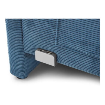 Modrá rohová detská posteľ 140x200 cm Cool – Meise Möbel – Obrázok 4