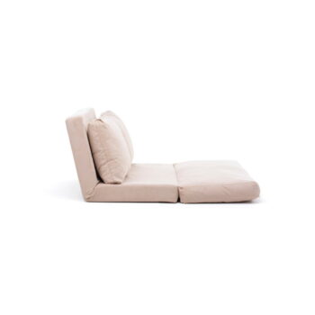 Krémová rozkladacia pohovka 120 cm Taida – Balcab Home - Image 3