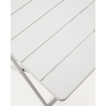 Kovový záhradný jedálenský stôl 70x70 cm Torreta – Kave Home – Obrázok 4
