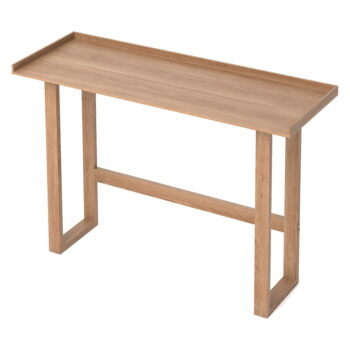 Písací stôl z masívneho dubového dreva Wireworks Slim - Image 11