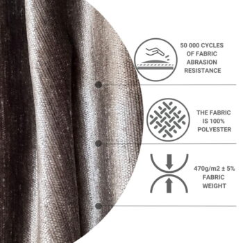 Hnedá boxspring posteľ s úložným priestorom 200x200 cm Araya – Maison de Rêve - Image 5