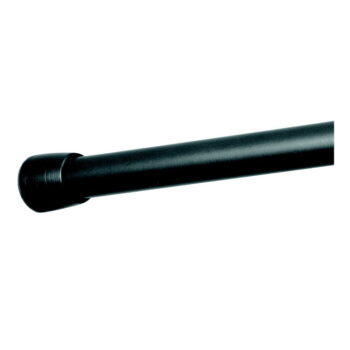 Čierna tyč na sprchový záves s nastaviteľnou dĺžkou InterDesign Cameo, 109 - 190 cm - Image 3