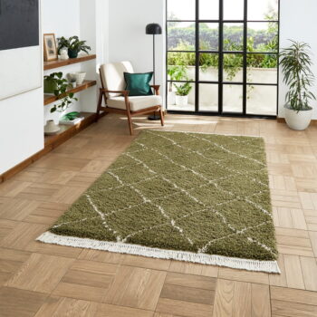 Zelený koberec 120x170 cm Boho – Think Rugs - Image 4