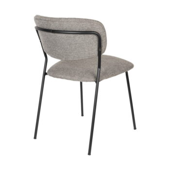 Sivé jedálenské stoličky v súprave 2 ks Jolien - White Label – Obrázok 8