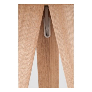 Biela stojacia lampa Zuiver Tripod Wood - Image 7