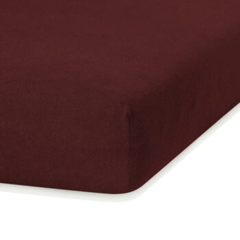Hnedá napínacia froté plachta 180x200 cm Ruby – AmeliaHome - Image 2