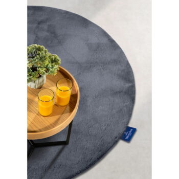 Antracitový okrúhly koberec ø 160 cm Leon – Villeroy&Boch – Obrázok 3