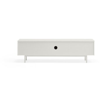 Biely TV stolík 180x52 cm Sierra – Teulat – Obrázok 4