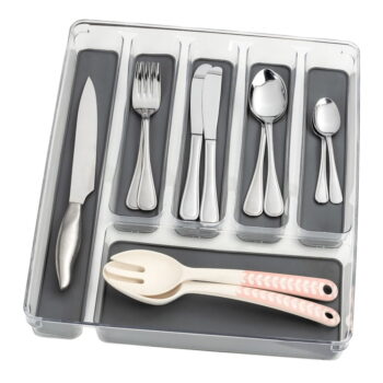 Organizér na príbory do zásuvky Wenko Cutlery Tray 6 Compartments – Obrázok 2