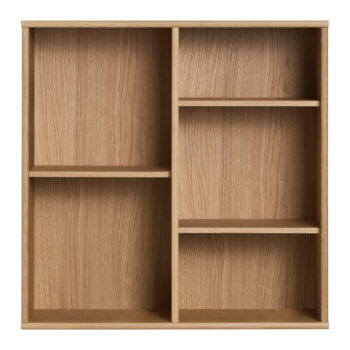 Závesná knižnica v dekore duba v prírodnej farbe 70x70 cm Mistral – Hammel Furniture
