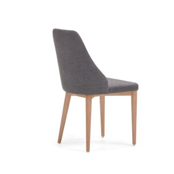 Tmavosivá jedálenská stolička Rosie – Kave Home - Image 4