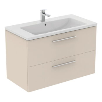 Krémová závesná skrinka pod umývadlo 100x63 cm i.Life B – Ideal Standard – Obrázok 9