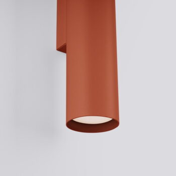 Nástenné svietidlo v tehlovej farbe Castro – Nice Lamps - Image 5