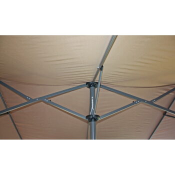 Sivý slnečník 265x460 cm – Garden Pleasure – Obrázok 6