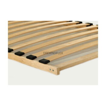 Domčeková poschodová detská posteľ z borovicového dreva 80x180 cm v prírodnej farbe Mila DMP – Adeko - Image 5