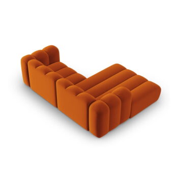 Oranžová rohová pohovka (ľavý roh) Lupine – Micadoni Home – Obrázok 4