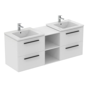 Biela závesná skrinka pod umývadlo 60x63 cm i.Life B – Ideal Standard - Image 9