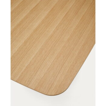 Jedálenský stôl v dekore duba v prírodnej farbe 100x240 cm Litto – Kave Home – Obrázok 3
