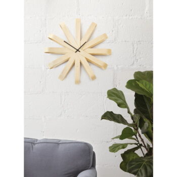 Nástenné hodiny ø 51 cm Ribbonwood – Umbra – Obrázok 4